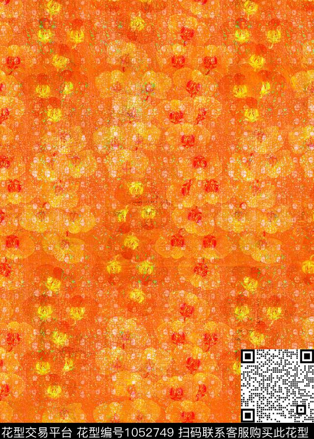 分形肌理抽象数码印花华亿平台下载（图片编号: 1052749） - 瓦栏（Walan）