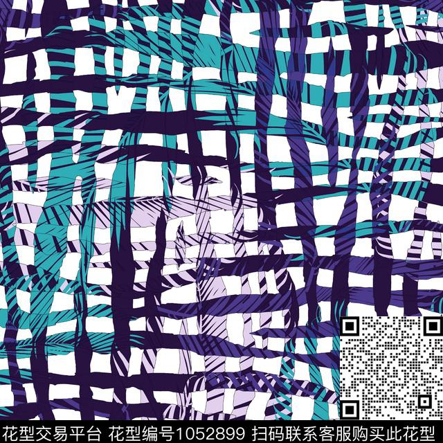 黑底花卉数码华亿平台民族风数码印花华亿平台下载（图片编号: 1052899） - 瓦栏（Walan）