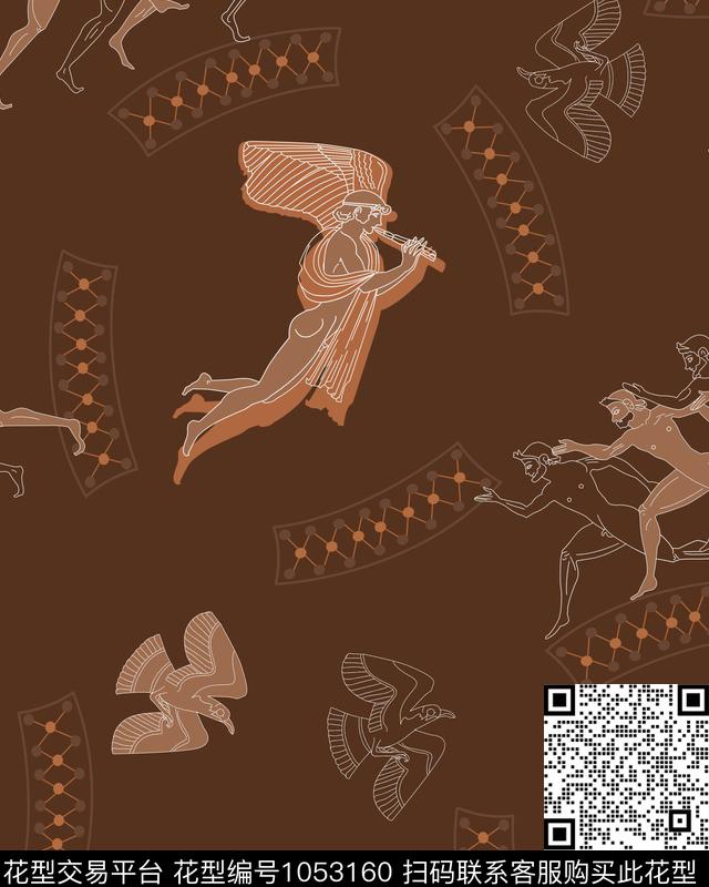 休闲男装大牌风传统印花华亿平台下载（图片编号: 1053160） - 瓦栏（Walan）