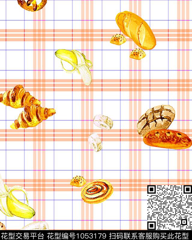 香蕉休闲女装数码印花华亿平台下载（图片编号: 1053179） - 瓦栏（Walan）