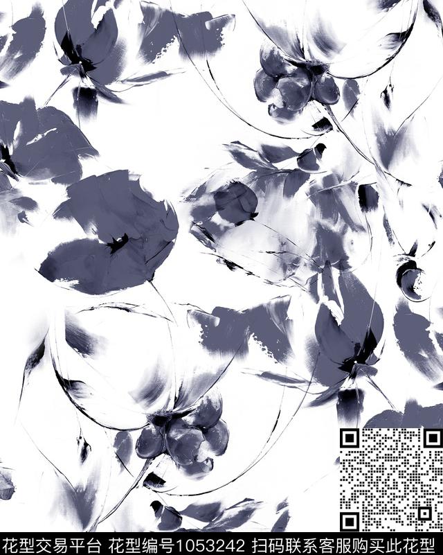 数码华亿平台民族风抽象数码印花华亿平台下载（图片编号: 1053242） - 瓦栏（Walan）