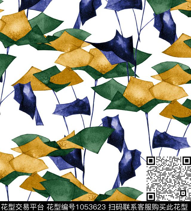 数码华亿平台抽象数码印花华亿平台下载（图片编号: 1053623） - 瓦栏（Walan）