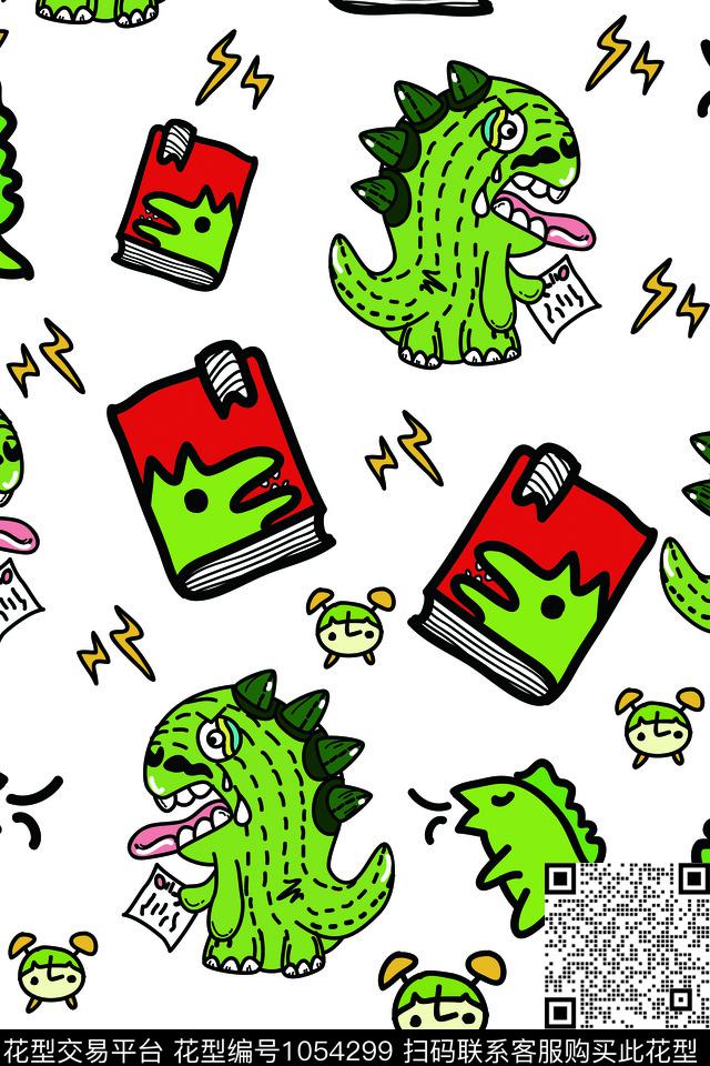 数码华亿平台卡通可爱数码印花华亿平台下载（图片编号: 1054299） - 瓦栏（Walan）