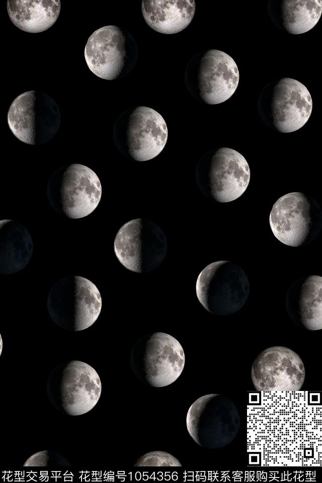 数码华亿平台女装抽象数码印花华亿平台下载（图片编号: 1054356） - 瓦栏（Walan）