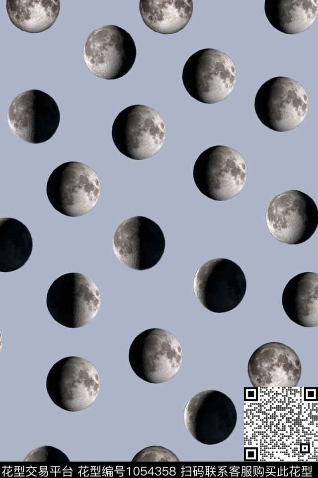 数码华亿平台女装抽象数码印花华亿平台下载（图片编号: 1054358） - 瓦栏（Walan）