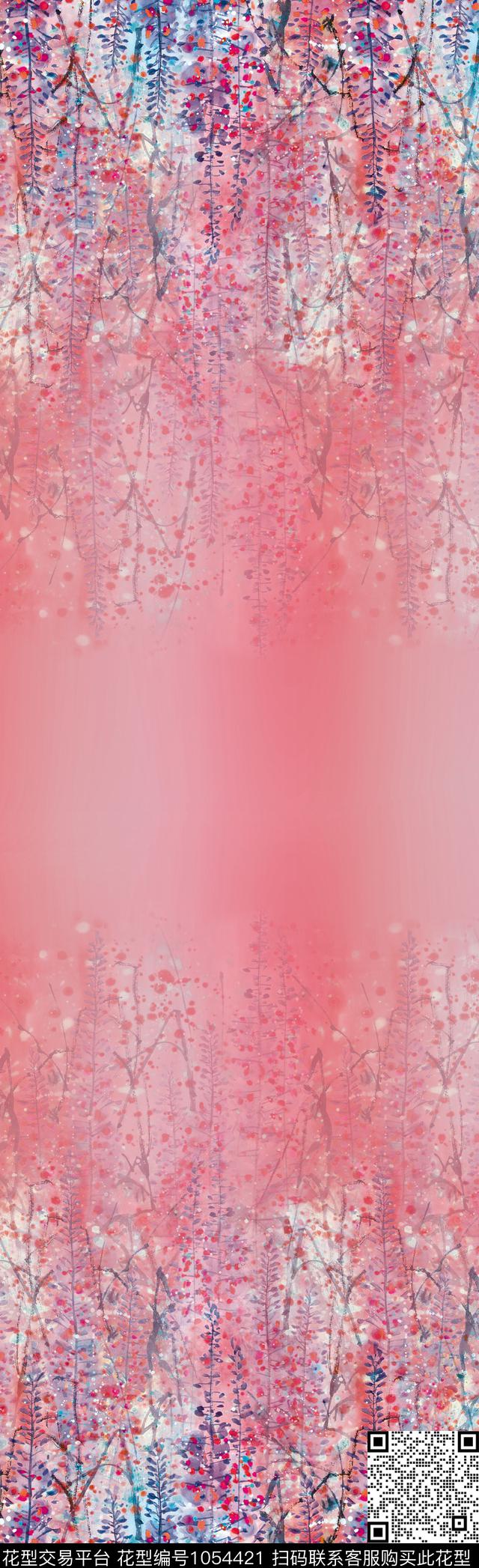 数码华亿平台围巾定位花数码印花华亿平台下载（图片编号: 1054421） - 瓦栏（Walan）