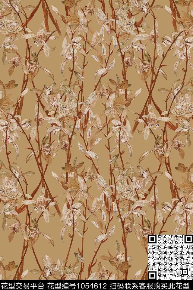 数码华亿平台小碎花女装数码印花华亿平台下载（图片编号: 1054612） - 瓦栏（Walan）