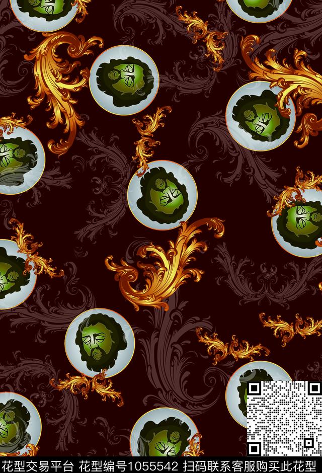 数码华亿平台男装大牌风数码印花华亿平台下载（图片编号: 1055542） - 瓦栏（Walan）