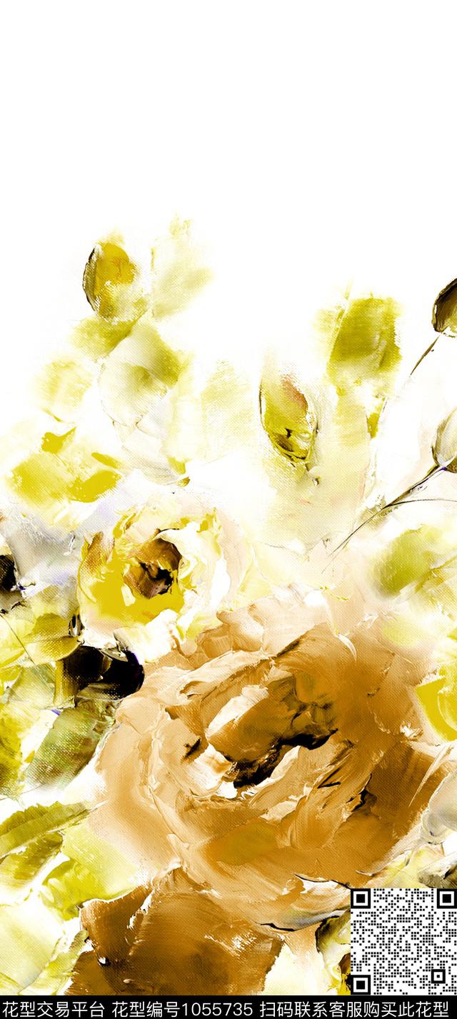 数码华亿平台定位花大牌风数码印花华亿平台下载（图片编号: 1055735） - 瓦栏（Walan）