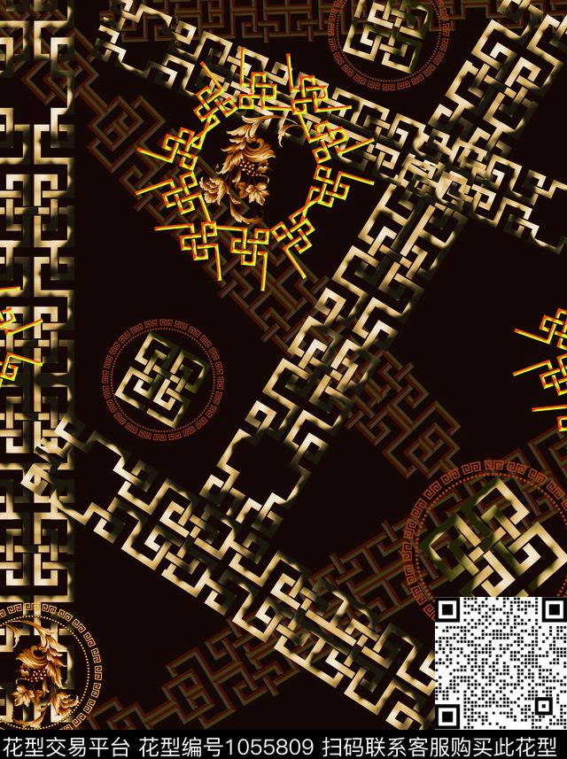 数码华亿平台男装大牌风数码印花华亿平台下载（图片编号: 1055809） - 瓦栏（Walan）