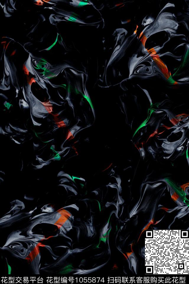 暗彩肌理肌理Fei-男装数码印花华亿平台下载（图片编号: 1055874） - 瓦栏（Walan）