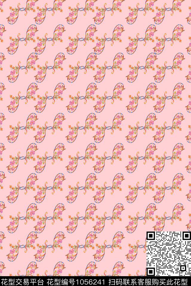 数码华亿平台小碎花水彩花卉数码印花华亿平台下载（图片编号: 1056241） - 瓦栏（Walan）