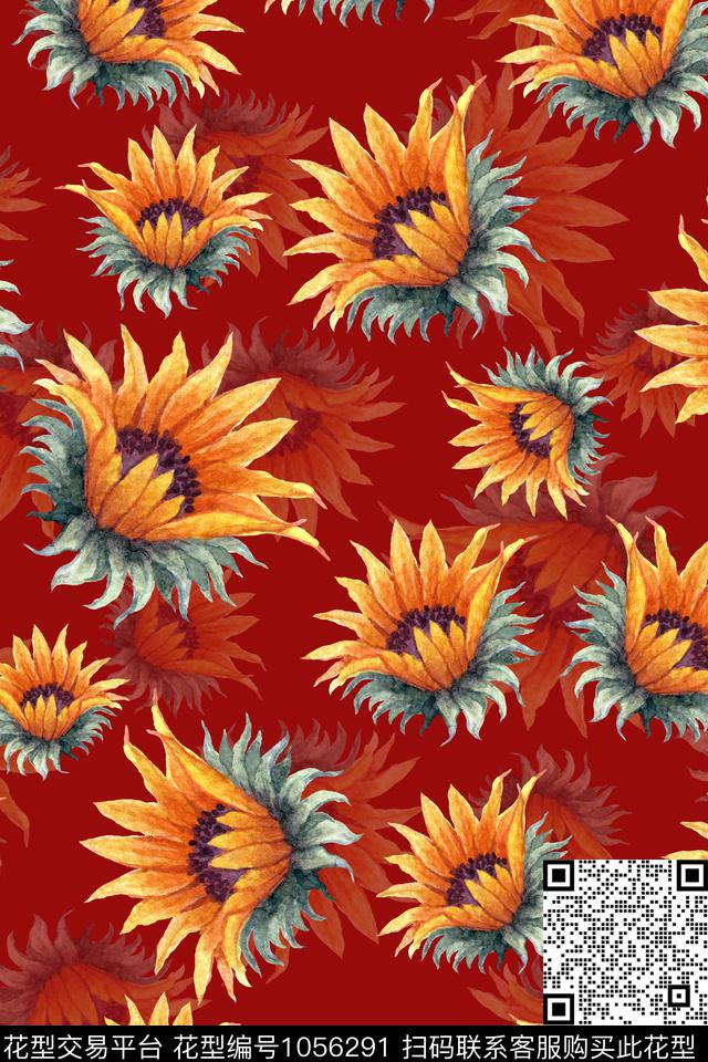 数码华亿平台小碎花抽象数码印花华亿平台下载（图片编号: 1056291） - 瓦栏（Walan）