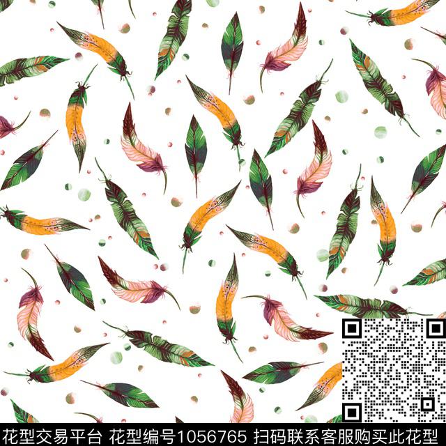 数码华亿平台民族风抽象数码印花华亿平台下载（图片编号: 1056765） - 瓦栏（Walan）