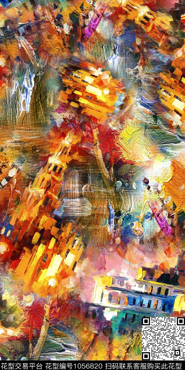 数码华亿平台肌理抽象数码印花华亿平台下载（图片编号: 1056820） - 瓦栏（Walan）