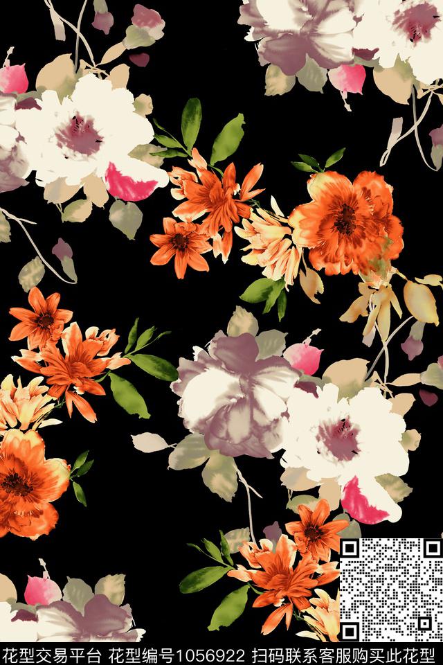 数码华亿平台小碎花春夏华亿平台数码印花华亿平台下载（图片编号: 1056922） - 瓦栏（Walan）