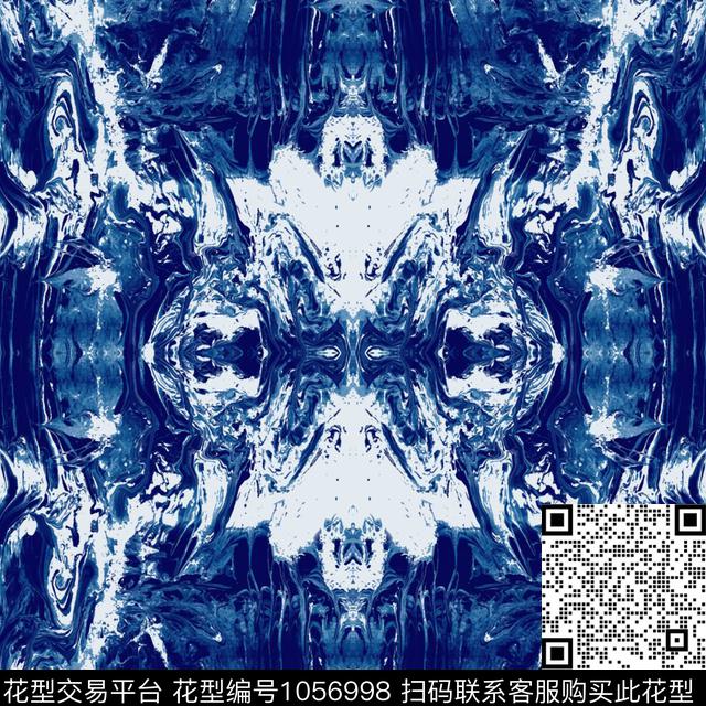 数码华亿平台抽象男装数码印花华亿平台下载（图片编号: 1056998） - 瓦栏（Walan）