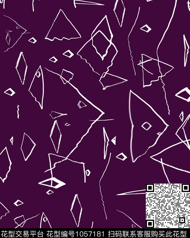 抽象休闲男装传统印花华亿平台下载（图片编号: 1057181） - 瓦栏（Walan）