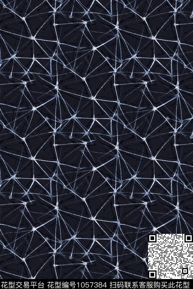 条纹民族风格子数码印花华亿平台下载（图片编号: 1057384） - 瓦栏（Walan）