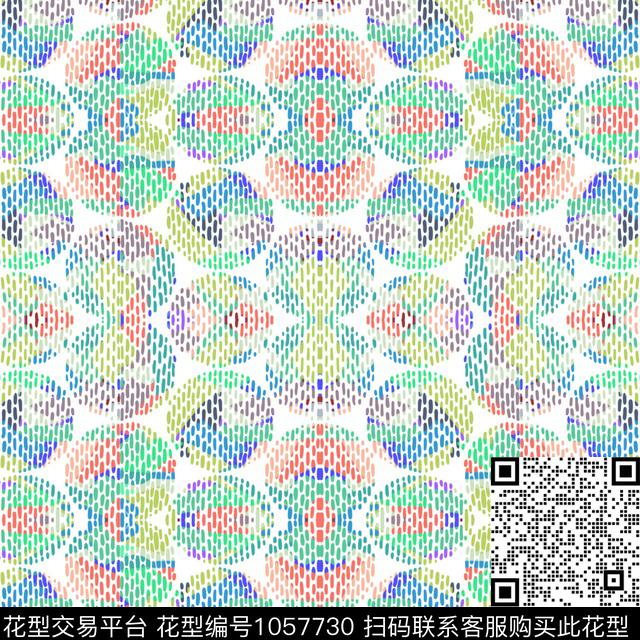 几何大牌风泳装数码印花华亿平台下载（图片编号: 1057730） - 瓦栏（Walan）