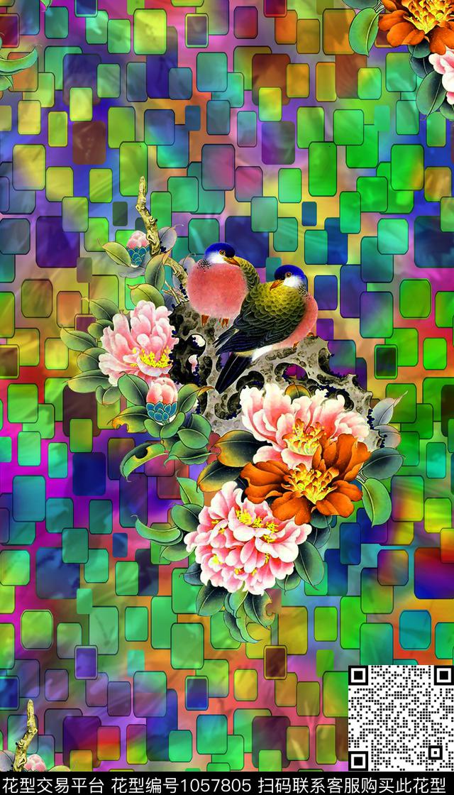 数码华亿平台女装动物数码印花华亿平台下载（图片编号: 1057805） - 瓦栏（Walan）