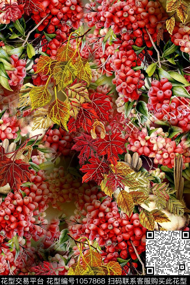 水彩花卉年轻女性手绘花卉数码印花华亿平台下载（图片编号: 1057868） - 瓦栏（Walan）