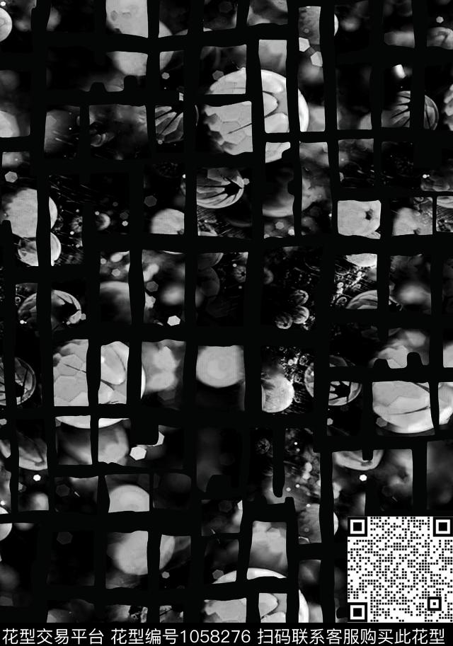 抽象休闲男装数码印花华亿平台下载（图片编号: 1058276） - 瓦栏（Walan）