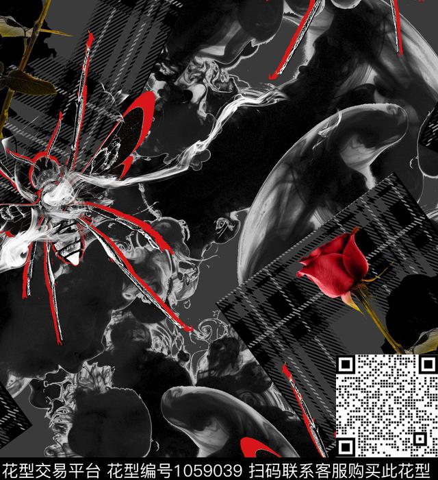 蜘蛛男装动物数码印花华亿平台下载（图片编号: 1059039） - 瓦栏（Walan）