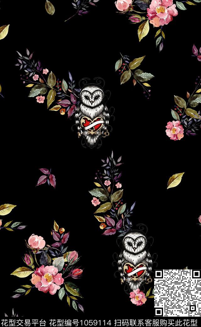 中国风数码华亿平台马数码印花华亿平台下载（图片编号: 1059114） - 瓦栏（Walan）