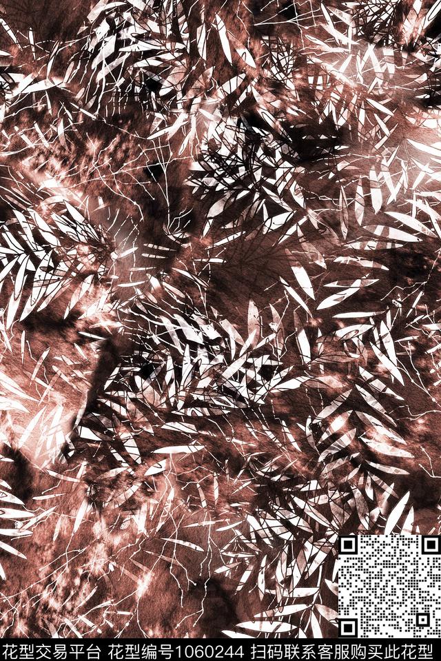 民族风抽象大牌风数码印花华亿平台下载（图片编号: 1060244） - 瓦栏（Walan）