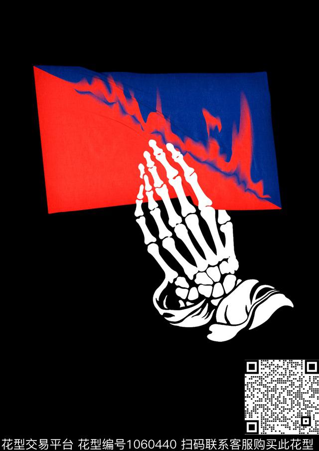 抽象男装定位花传统印花华亿平台下载（图片编号: 1060440） - 瓦栏（Walan）