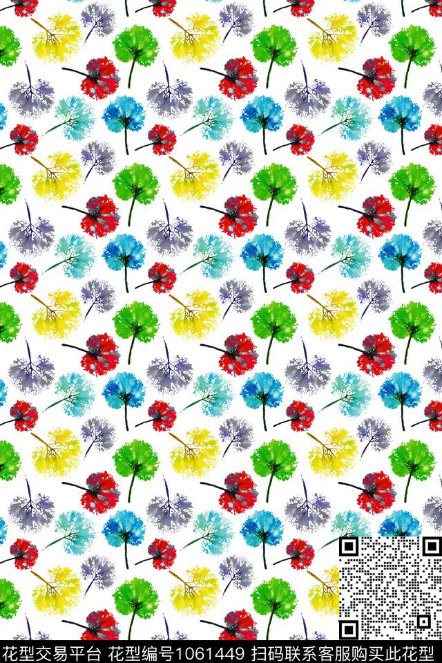 数码华亿平台民族风小碎花数码印花华亿平台下载（图片编号: 1061449） - 瓦栏（Walan）