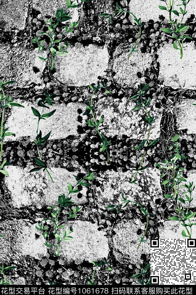 数码华亿平台男装绿植树叶数码印花华亿平台下载（图片编号: 1061678） - 瓦栏（Walan）