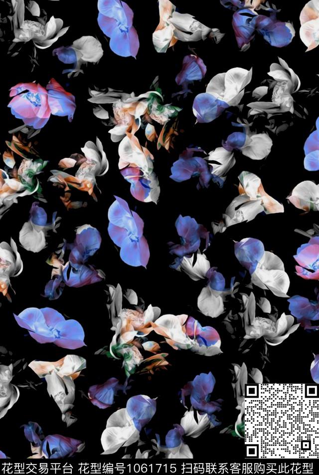 数码华亿平台抽象男装数码印花华亿平台下载（图片编号: 1061715） - 瓦栏（Walan）