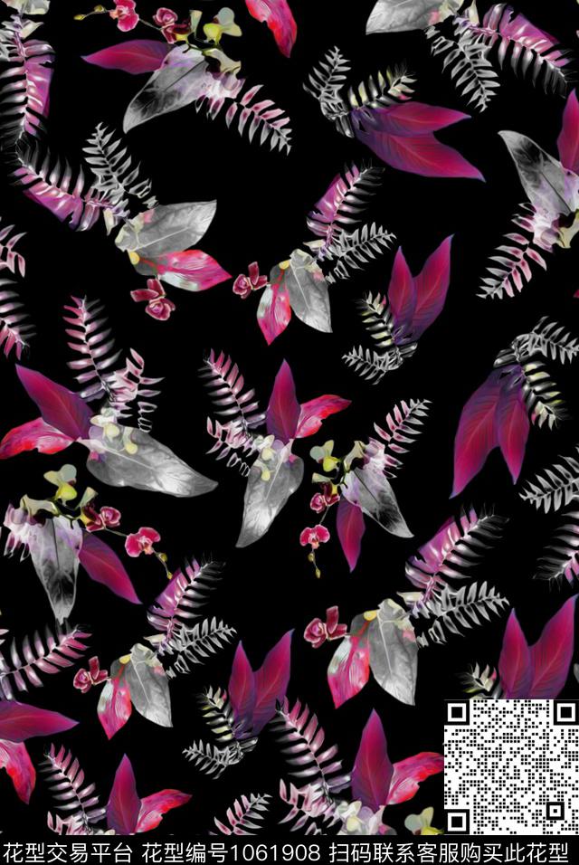 数码华亿平台抽象男装数码印花华亿平台下载（图片编号: 1061908） - 瓦栏（Walan）