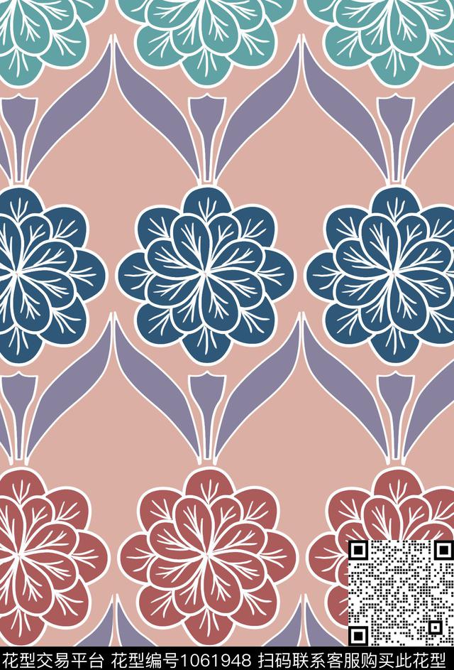 民族风女装复古传统印花华亿平台下载（图片编号: 1061948） - 瓦栏（Walan）