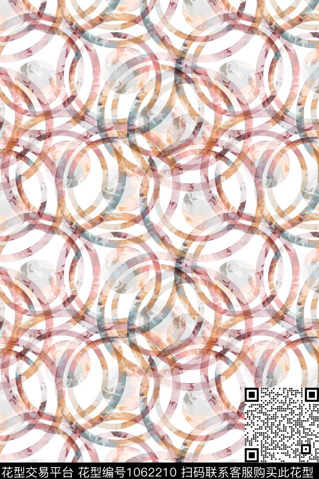 条纹民族风抽象数码印花华亿平台下载（图片编号: 1062210） - 瓦栏（Walan）