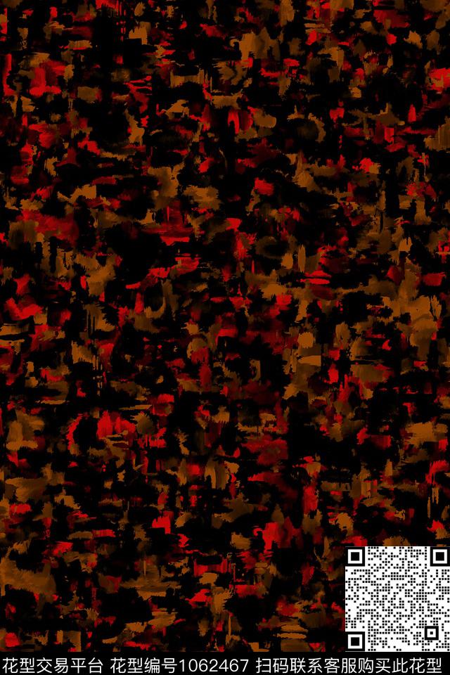 抽象男装迷彩数码印花华亿平台下载（图片编号: 1062467） - 瓦栏（Walan）