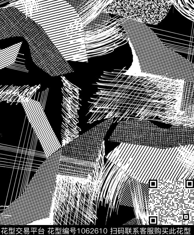 数码华亿平台几何大牌风数码印花华亿平台下载（图片编号: 1062610） - 瓦栏（Walan）