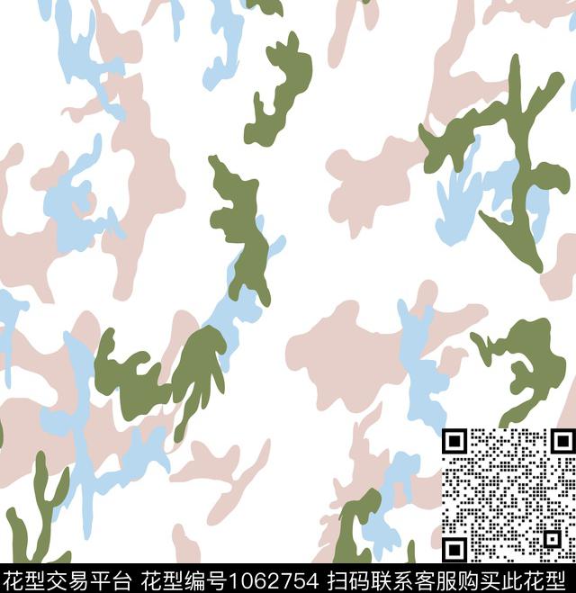 数码华亿平台几何热带华亿平台数码印花华亿平台下载（图片编号: 1062754） - 瓦栏（Walan）