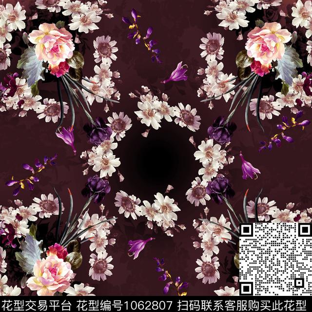 方巾中东油画华亿平台数码印花华亿平台下载（图片编号: 1062807） - 瓦栏（Walan）