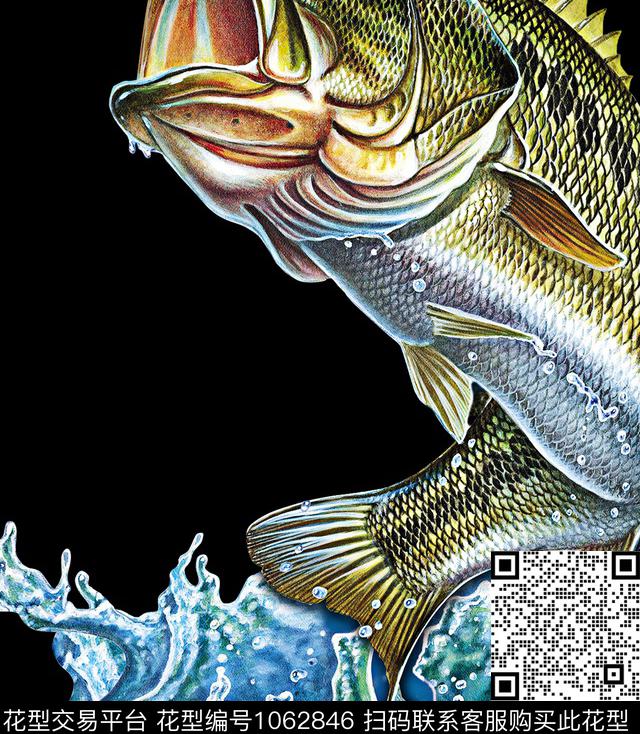 3D立体大牌男装动物数码印花华亿平台下载（图片编号: 1062846） - 瓦栏（Walan）