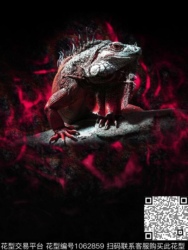 男装火猎蜥数码印花华亿平台下载（图片编号: 1062859） - 瓦栏（Walan）