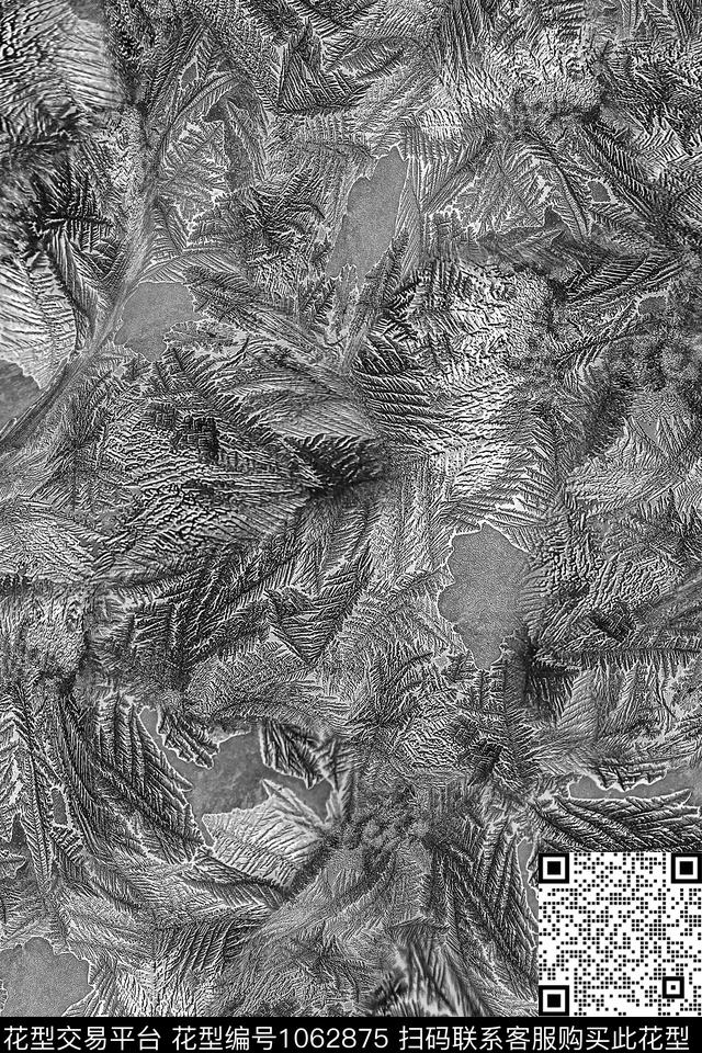 肌理抽象男装数码印花华亿平台下载（图片编号: 1062875） - 瓦栏（Walan）