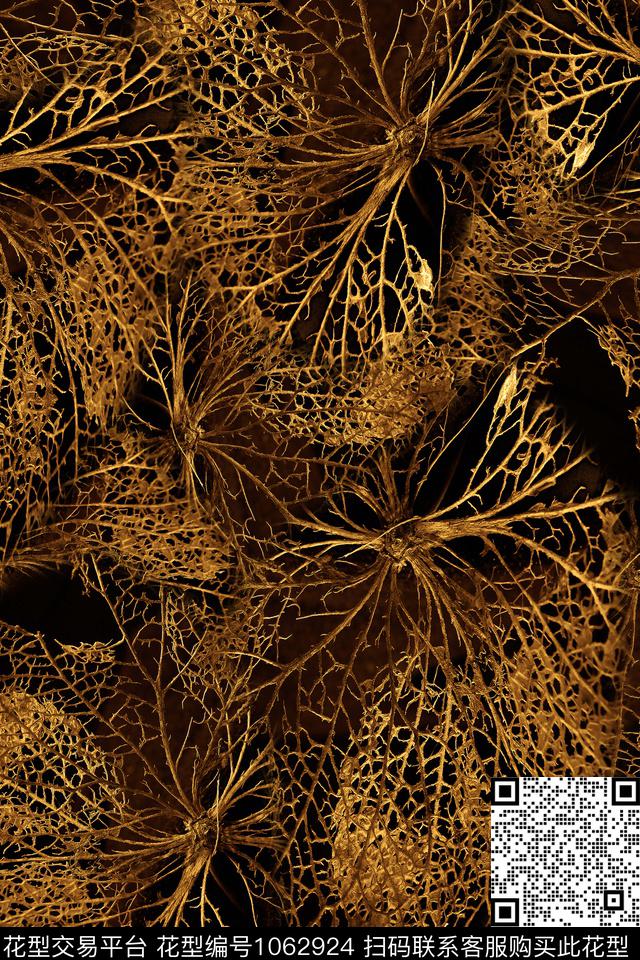 植物男装绿植树叶数码印花华亿平台下载（图片编号: 1062924） - 瓦栏（Walan）