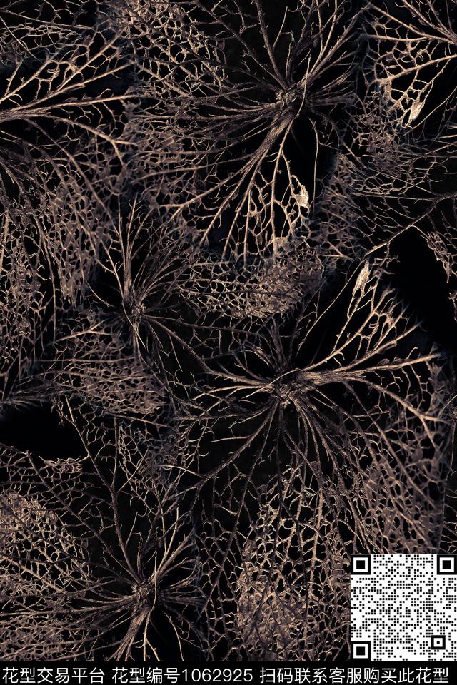 植物男装绿植树叶数码印花华亿平台下载（图片编号: 1062925） - 瓦栏（Walan）