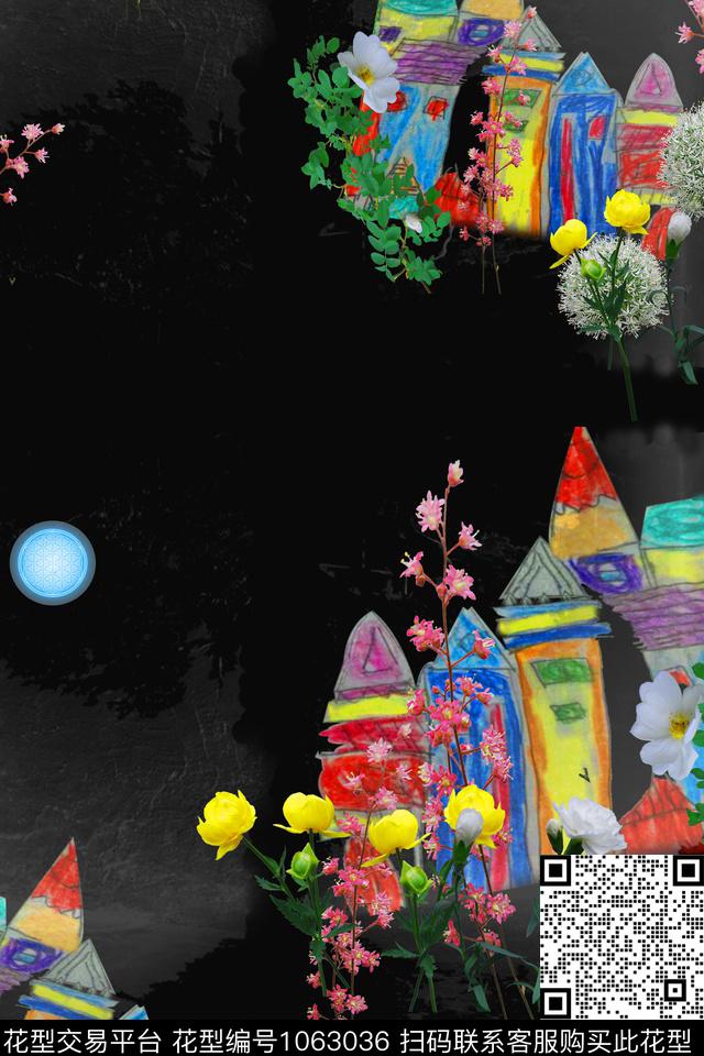 数码华亿平台卡通春夏华亿平台数码印花华亿平台下载（图片编号: 1063036） - 瓦栏（Walan）