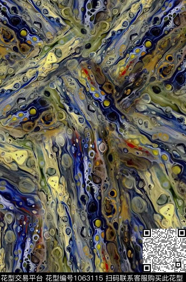 数码华亿平台肌理男装传统印花华亿平台下载（图片编号: 1063115） - 瓦栏（Walan）