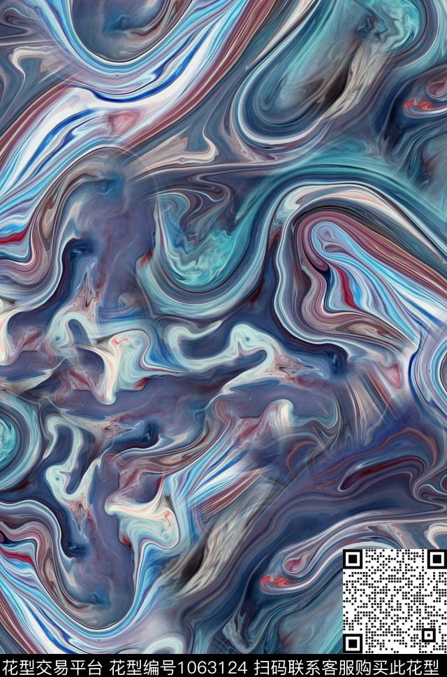 数码华亿平台肌理男装传统印花华亿平台下载（图片编号: 1063124） - 瓦栏（Walan）