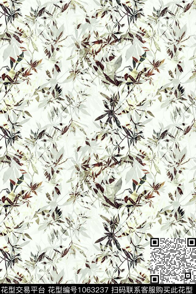 数码华亿平台民族风抽象数码印花华亿平台下载（图片编号: 1063237） - 瓦栏（Walan）